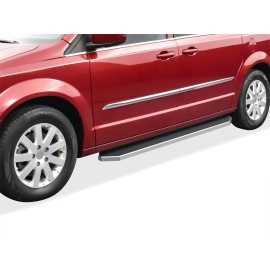 APS IB04RCF1Y - Flat Style Door-to-Door Polished Stainless Steel Running Boards