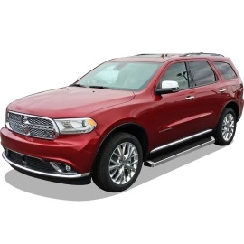 APS IB04RIA2A - 6" iRunning Board Door-to-Door Polished Aircraft Aluminum Running Boards