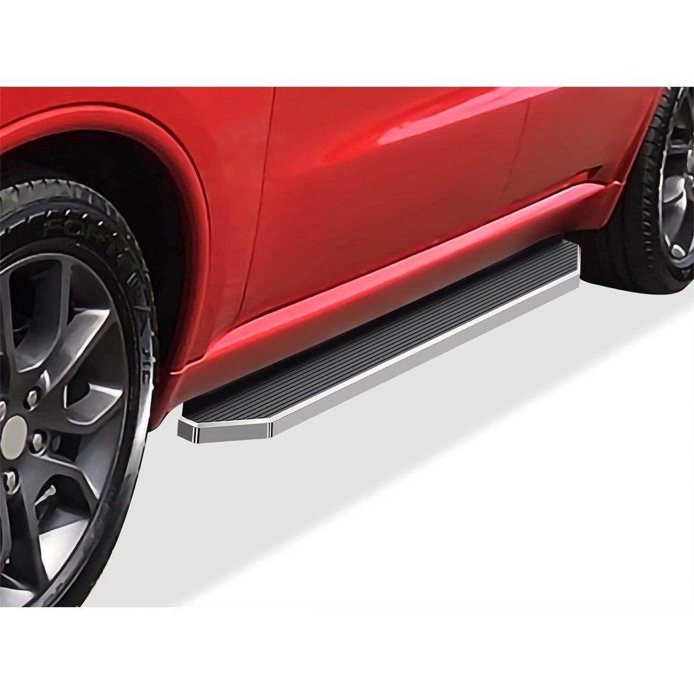 APS IB04RIA3Y - Flat Style Door-to-Door Polished Stainless Steel Running Boards