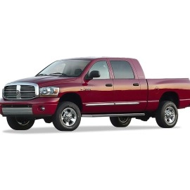 APS IB04RJD8Y - Flat Style Door-to-Door Polished Stainless Steel Running Boards