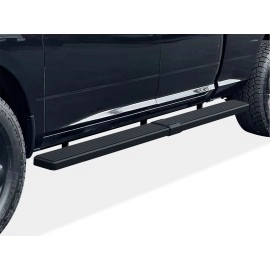 APS IB04SAG9LB - 6" iStep Style  Wheel-to-Wheel Black Stainless Steel Side Steps