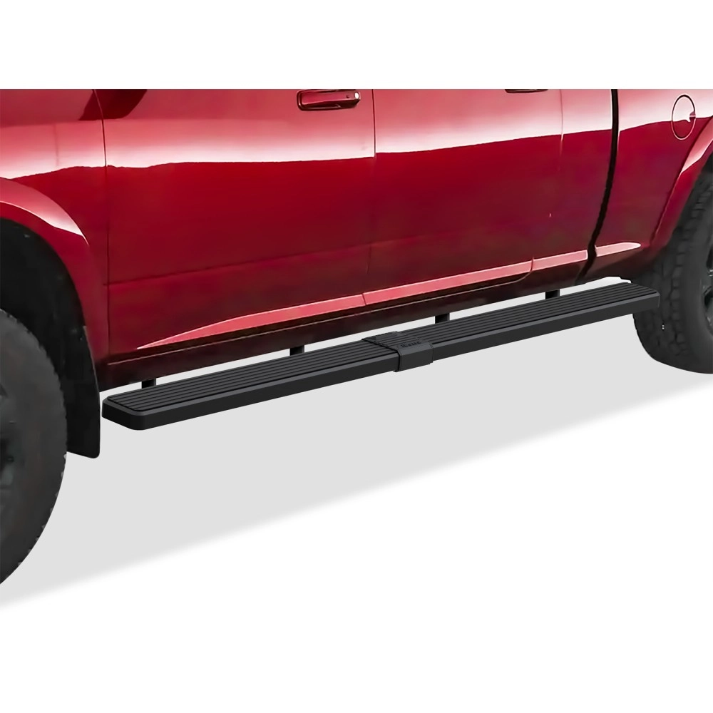 APS IB04SBJ9SB - 6" iStep Style  Wheel-to-Wheel Black Stainless Steel Side Steps