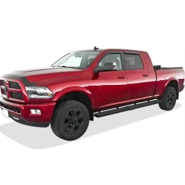 APS IB04SBJ9SB - 6" iStep Style  Wheel-to-Wheel Black Stainless Steel Side Steps