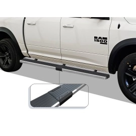 APS IB04WBE8SC - 5" iStep Style  Wheel-to-Wheel Hairline Stainless Steel Side Steps