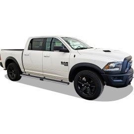 APS IB04WBE8SC - 5" iStep Style  Wheel-to-Wheel Hairline Stainless Steel Side Steps