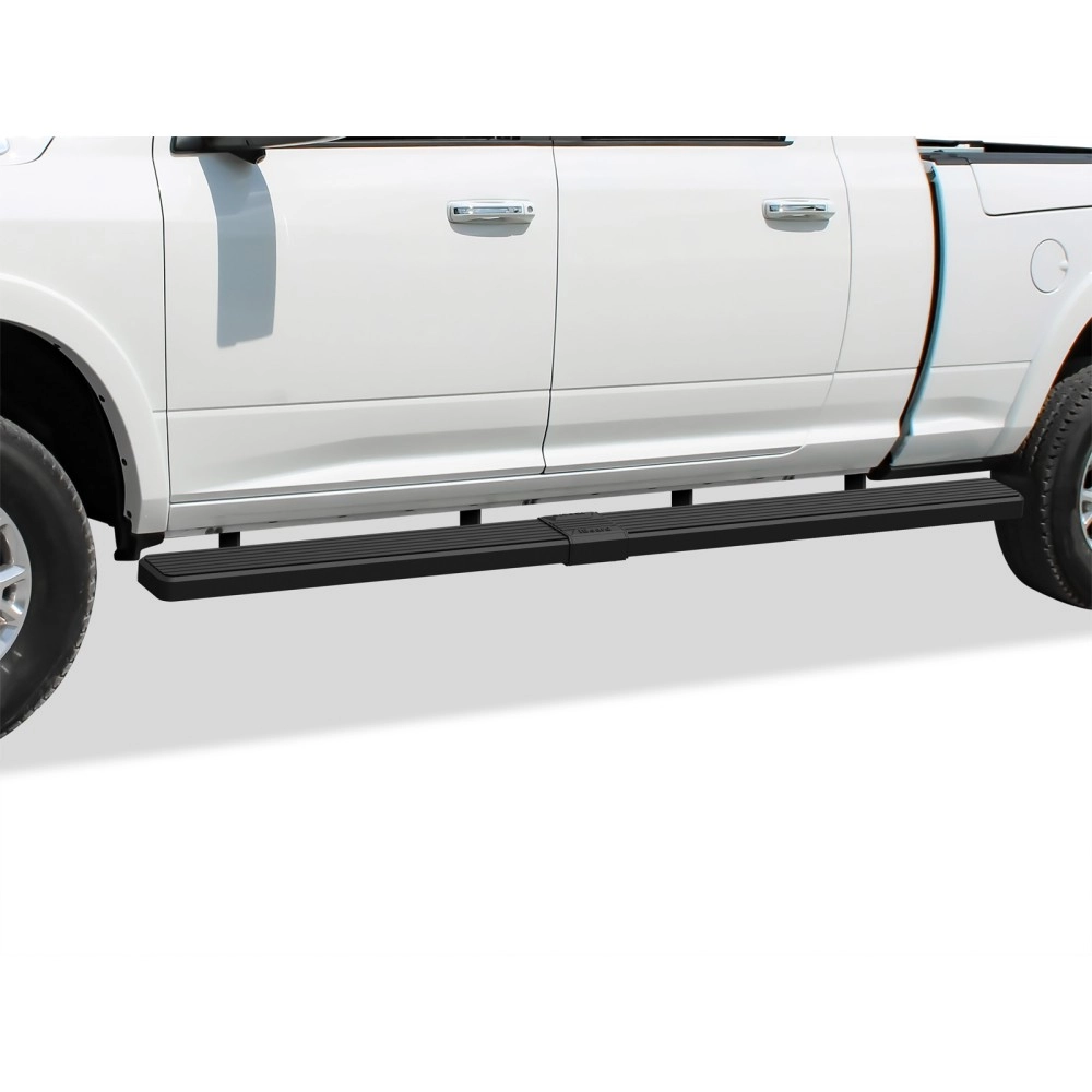 APS IB04WBJ9LB - 5" iStep Style  Wheel-to-Wheel Black Stainless Steel Side Steps