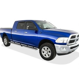 APS IB04WBJ9SA - 5" iStep Style  Wheel-to-Wheel Hairline Stainless Steel Side Steps