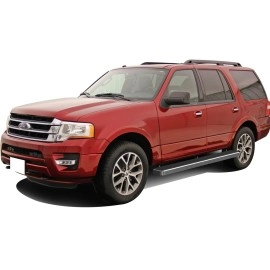 APS IB06EAC4A - 5" iStep Style Door-to-Door Hairline Stainless Steel Side Steps