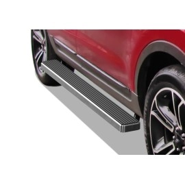 APS IB06EAE2A - 5" iStep Style Door-to-Door Hairline Stainless Steel Side Steps