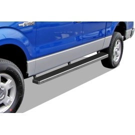 APS IB06EAG7A - 5" iStep Style Door-to-Door Hairline Stainless Steel Side Steps