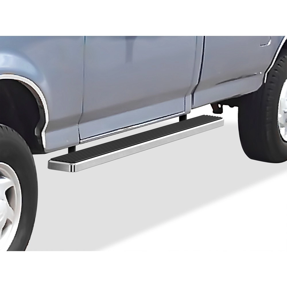 APS IB06EBA0A - 5" iStep Style Door-to-Door Hairline Stainless Steel Side Steps
