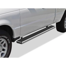 APS IB06EJC9A - 5" iStep Style Door-to-Door Hairline Stainless Steel Side Steps