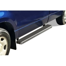 APS IB06EJD2A - 5" iStep Style Door-to-Door Hairline Stainless Steel Side Steps