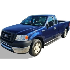 APS IB06EJD2A - 5" iStep Style Door-to-Door Hairline Stainless Steel Side Steps