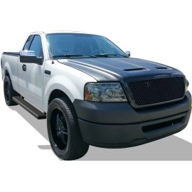 APS IB06EJD2B - 5" iStep Style Door-to-Door Black Stainless Steel Side Steps