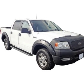 APS IB06EJD4A - 5" iStep Style Door-to-Door Hairline Stainless Steel Side Steps