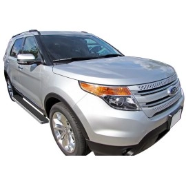 APS IB06FAE2A - 6" iStep Style Door-to-Door Hairline Stainless Steel Side Steps