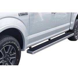 APS IB06FAG5A - 6" iStep Style Door-to-Door Hairline Stainless Steel Side Steps