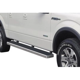 APS IB06FAG7A - 6" iStep Style Door-to-Door Hairline Stainless Steel Side Steps