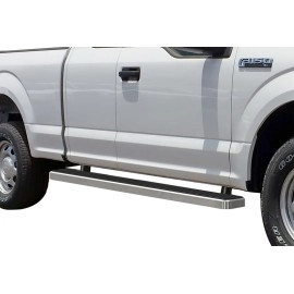 APS IB06FAH8A - 6" iStep Style Door-to-Door Hairline Stainless Steel Side Steps
