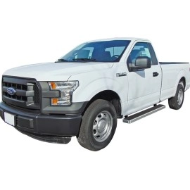 APS IB06FAH9A - 6" iStep Style Door-to-Door Hairline Stainless Steel Side Steps