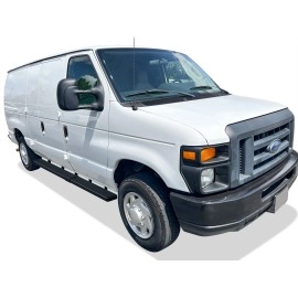 APS IB06FDJ4B - 6" iStep Style Door-to-Door Black Stainless Steel Side Steps