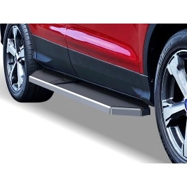 APS IB06PAE1Y - Flat Style Door-to-Door Polished Stainless Steel Running Boards
