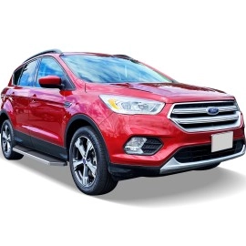 APS IB06PAE1Y - Flat Style Door-to-Door Polished Stainless Steel Running Boards