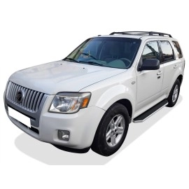 APS IB06RAC6Y - Flat Style Door-to-Door Polished Stainless Steel Running Boards