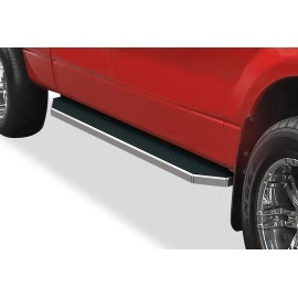 APS IB06RAG7Y - Flat Style Door-to-Door Polished Stainless Steel Running Boards