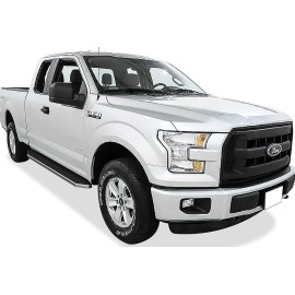 APS IB06RAH8Y - Flat Style Door-to-Door Polished Stainless Steel Running Boards