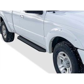 APS IB06RBA3A - 6" iRunning Board Door-to-Door Polished Aircraft Aluminum Running Boards