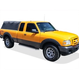 APS IB06RBA3Y - Flat Style Door-to-Door Polished Stainless Steel Running Boards