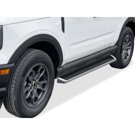 APS IB06RCA0A - 6" iRunning Board Door-to-Door Polished Aircraft Aluminum Running Boards