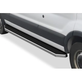 APS IB06RDJ5Y - Flat Style Door-to-Door Polished Stainless Steel Running Boards