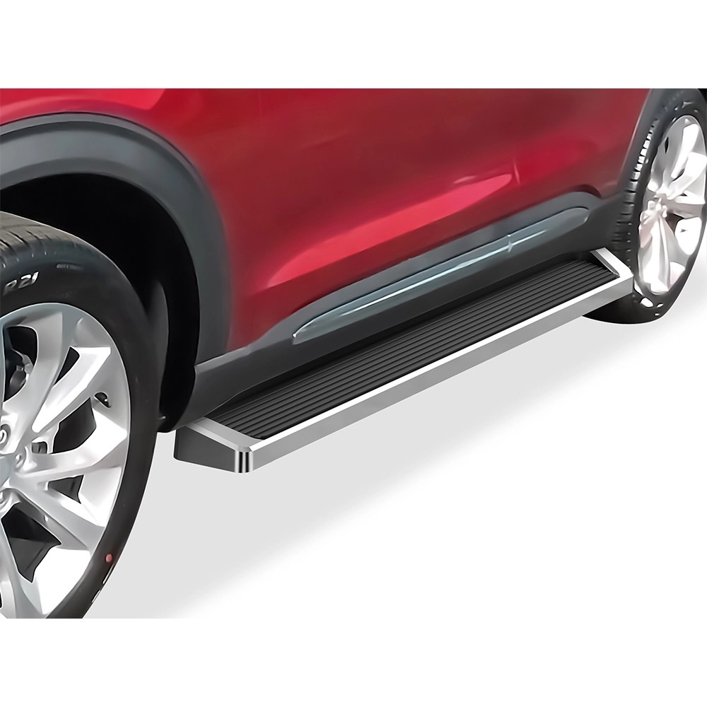 APS IB06REE2A - 6" iRunning Board Door-to-Door Polished Aircraft Aluminum Running Boards