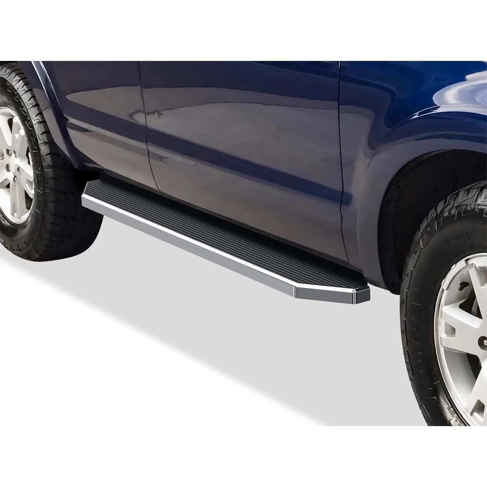 APS IB06RIB3Y - Flat Style Door-to-Door Polished Stainless Steel Running Boards