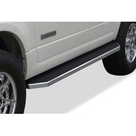 APS IB06RIB4Y - Flat Style Door-to-Door Polished Stainless Steel Running Boards