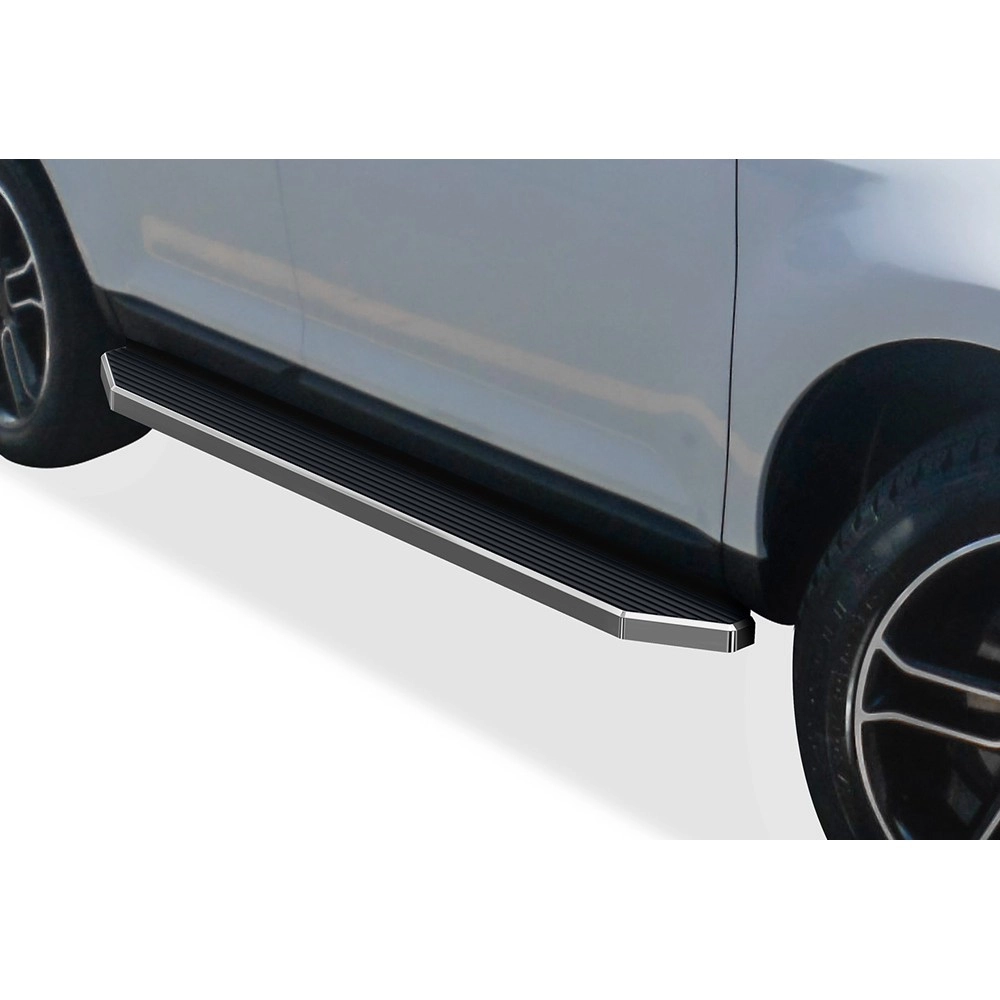 APS IB06RIB7Y - Flat Style Door-to-Door Polished Stainless Steel Running Boards