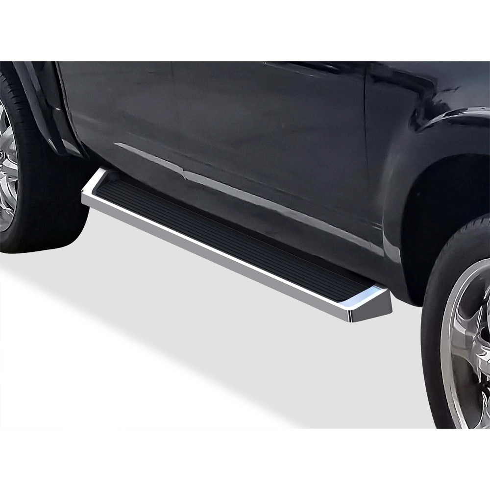 APS IB06RJB8A - 6" iRunning Board Door-to-Door Polished Aircraft Aluminum Running Boards