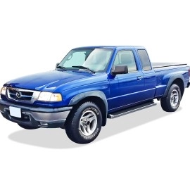 APS IB06RJC9A - 6" iRunning Board Door-to-Door Polished Aircraft Aluminum Running Boards