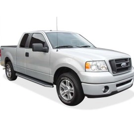 APS IB06RJD2Y - Flat Style Door-to-Door Polished Stainless Steel Running Boards