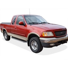 APS IB06RJJ8Y - Flat Style Door-to-Door Polished Stainless Steel Running Boards