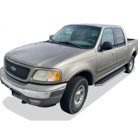 APS IB06RJJ9Y - Flat Style Door-to-Door Polished Stainless Steel Running Boards