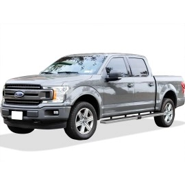 APS IB06SAG5SA - 6" iStep Style  Wheel-to-Wheel Hairline Stainless Steel Side Steps