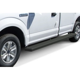 APS IB06SAH9LB - 6" iStep Style  Wheel-to-Wheel Black Stainless Steel Side Steps