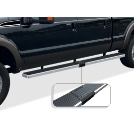 APS IB06SJA1SA - 6" iStep Style  Wheel-to-Wheel Hairline Stainless Steel Side Steps