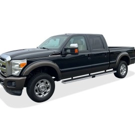 APS IB06SJA1SA - 6" iStep Style  Wheel-to-Wheel Hairline Stainless Steel Side Steps