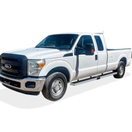 APS IB06SJJ3XC - 6" iStep Style  Wheel-to-Wheel Hairline Stainless Steel Side Steps