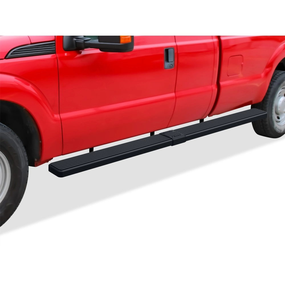 APS IB06SJJ3XH - 6" iStep Style  Wheel-to-Wheel Black Stainless Steel Side Steps